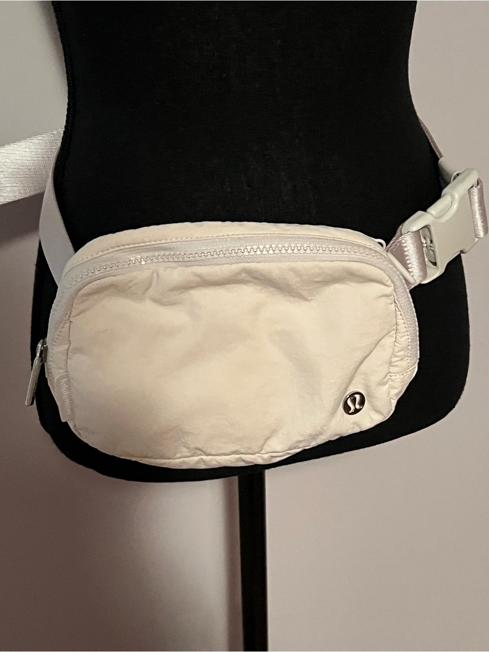 lululemon athletica Cream Belt Bag